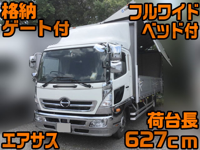 HINO Ranger Aluminum Wing TPG-FD7JLAG 2016 282,758km