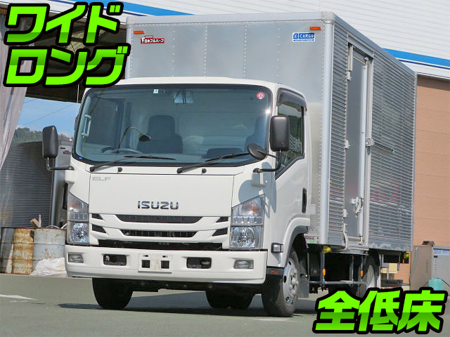 ISUZU Elf Aluminum Van TRG-NPR85AN 2017 52,000km