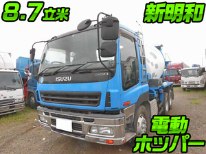 ISUZU Giga Mixer Truck PJ-CXZ77K6 2007 290,000km_1