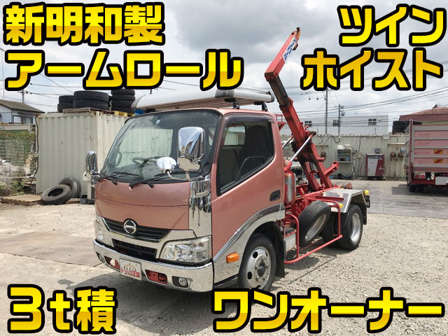 HINO Dutro Arm Roll Truck TKG-XZU605M 2013 152,155km