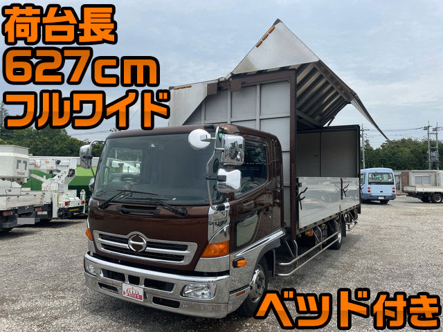 HINO Ranger Aluminum Wing TKG-FD9JLAA 2014 496,261km