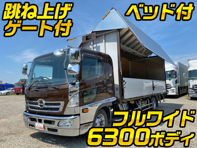 HINO Ranger Aluminum Wing TKG-FD9JLAA 2015 317,572km