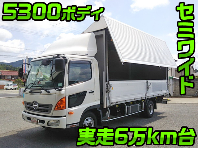 HINO Ranger Aluminum Wing BKG-FC7JHYA 2010 62,782km