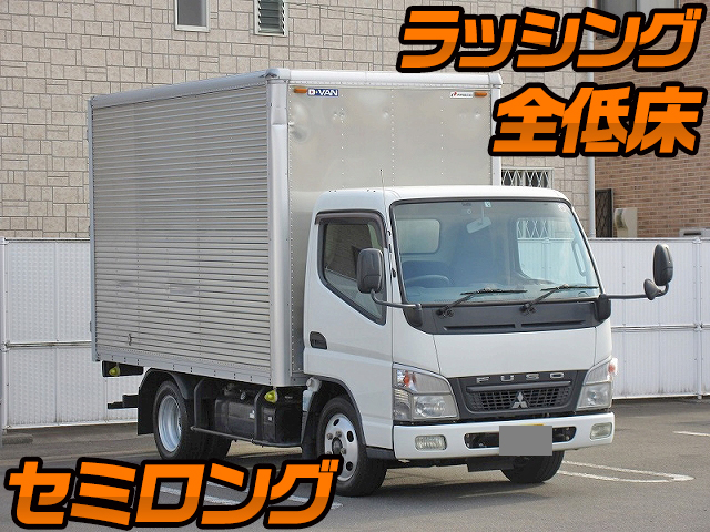 MITSUBISHI FUSO Canter Aluminum Van BKG-FE72BS 2010 123,611km