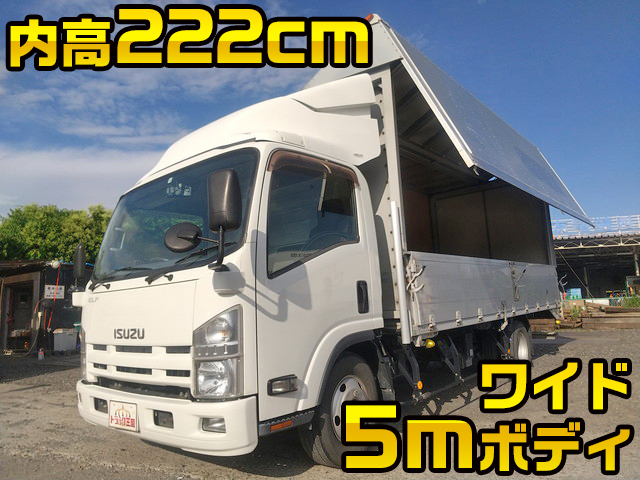 ISUZU Elf Aluminum Wing TKG-NPR85AN 2014 239,825km