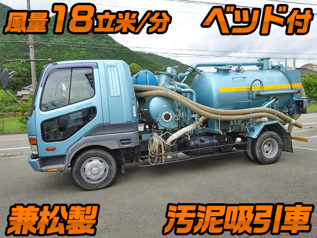 MITSUBISHI FUSO Fighter Vacuum Dumper U-FK617G (KAI) 1994 28,999km