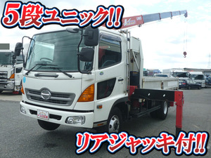 HINO Ranger Truck (With 5 Steps Of Unic Cranes) ADG-FC7JGWA 2005 89,882km_1