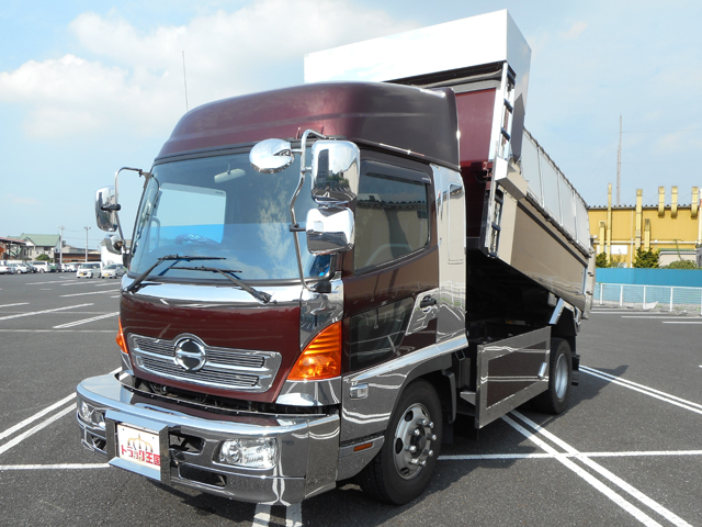 HINO Ranger Dump BDG-FE7JEWA 2009 72,717km