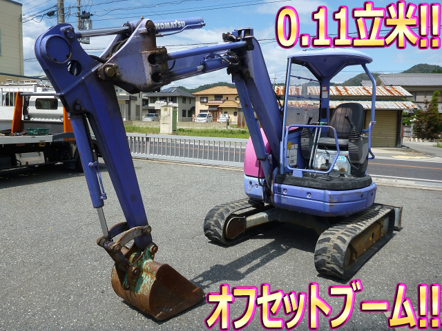 KOMATSU  Mini Excavator PC38UU-3 2004 3,566h