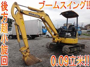 KOMATSU  Mini Excavator PC30MR-3 2008 1,617h_1