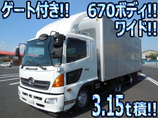 HINO Ranger Aluminum Van KK-FD1JMEA 2002 582,184km