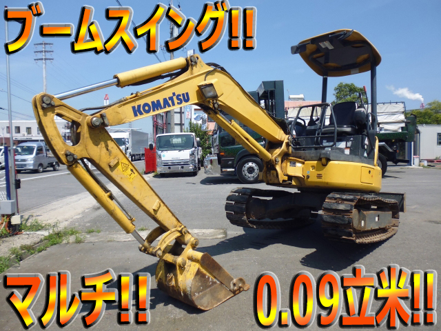 KOMATSU  Mini Excavator PC30MR-3 2008 2,995h