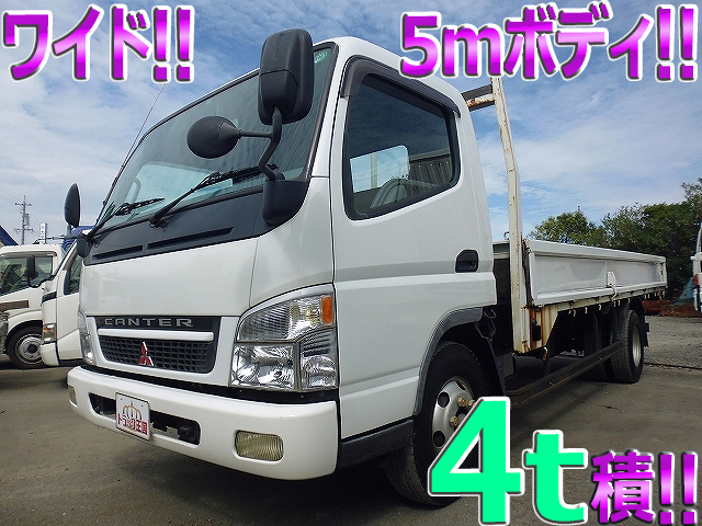 MITSUBISHI FUSO Canter Flat Body PA-FE83DGY 2005 168,084km