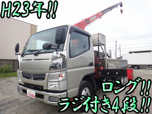 MITSUBISHI FUSO Canter Truck (With 4 Steps Of Unic Cranes) SKG-FEA50 2011 66,931km_1