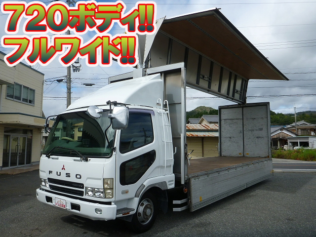 MITSUBISHI FUSO Fighter Aluminum Wing KK-FK61FM 2004 450,395km