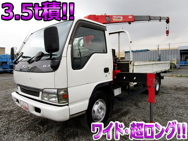 ISUZU Elf Truck (With 4 Steps Of Unic Cranes) KR-NPR72PR 2004 267,559km