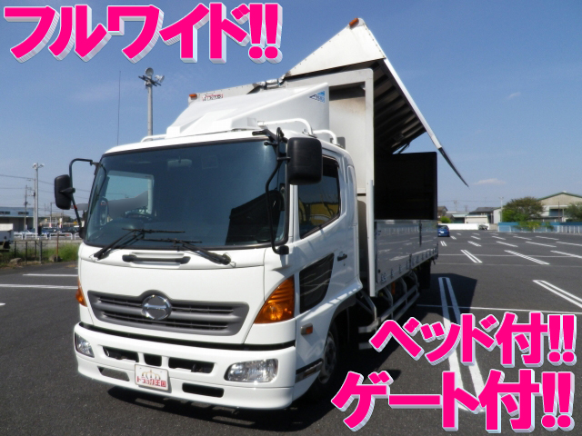 HINO Ranger Aluminum Wing PB-FD8JLFA 2004 707,273km