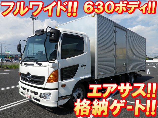 HINO Ranger Aluminum Van KK-FC1JKEG 2003 341,877km