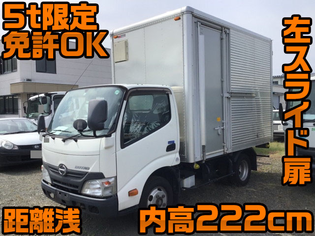 HINO Dutro Aluminum Van TKG-XZC605M 2014 37,468km