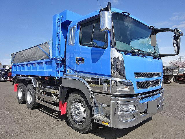 MITSUBISHI FUSO Super Great Dump QKG-FV50VX 2014 253,697km