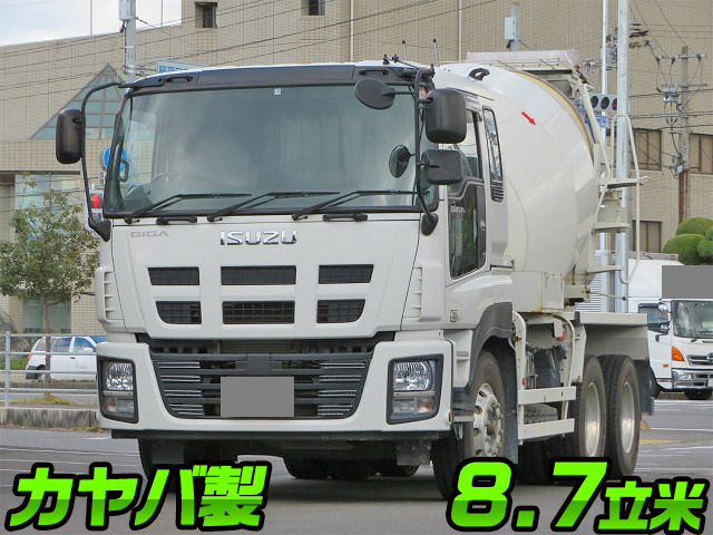ISUZU Giga Mixer Truck QKG-CXZ77AT 2015 90,000km