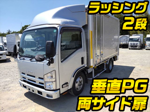 ISUZU Elf Aluminum Van TKG-NMR85N 2013 215,000km_1