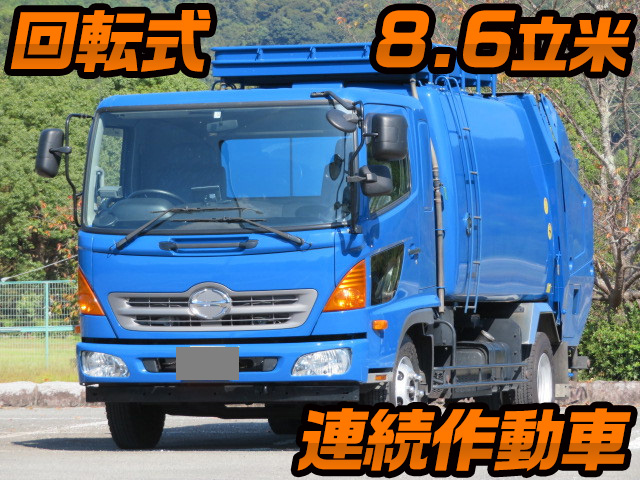 HINO Ranger Garbage Truck SKG-FD9JGAA 2011 282,000km