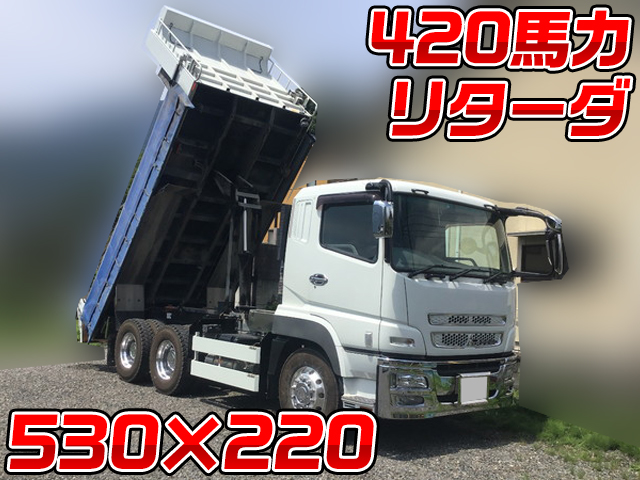 MITSUBISHI FUSO Super Great Dump QKG-FV60VX 2016 305,521km