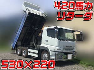 MITSUBISHI FUSO Super Great Dump QKG-FV60VX 2016 305,521km_1