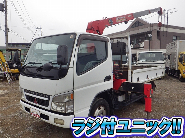 MITSUBISHI FUSO Canter Truck (With 3 Steps Of Unic Cranes) KK-FE73EC 2003 247,657km