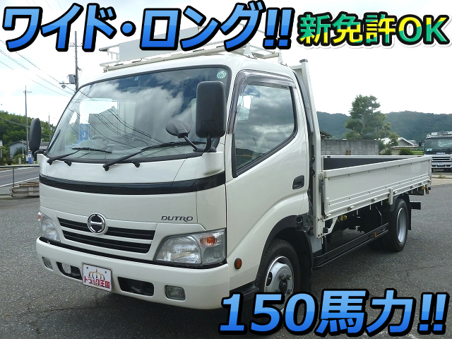 HINO Dutro Flat Body BDG-XZU414M 2007 27,936km