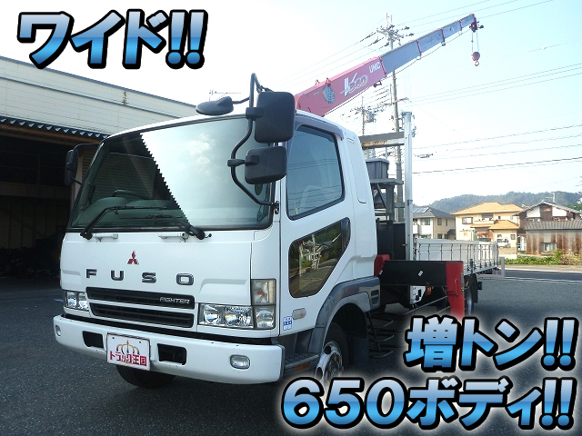 MITSUBISHI FUSO Fighter Truck (With 5 Steps Of Unic Cranes) KK-FK61HMY 2004 171,879km