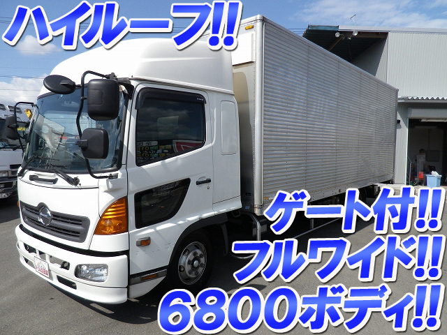 HINO Ranger Aluminum Van PB-FD8JMFA 2005 468,505km