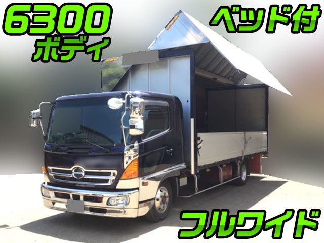 HINO Ranger Aluminum Wing BDG-FD8JLWA 2010 665,864km