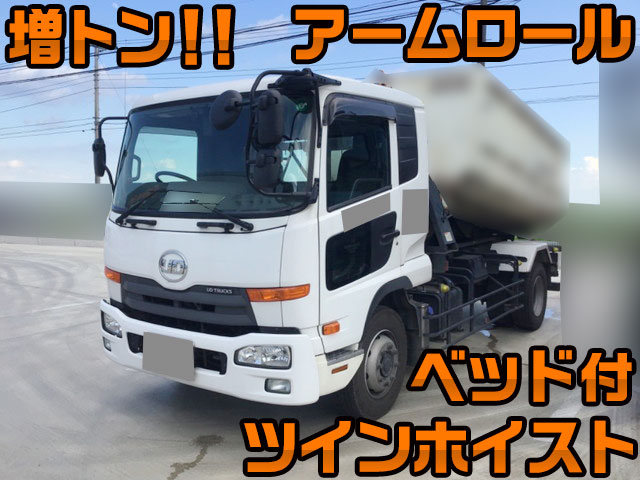 UD TRUCKS Condor Arm Roll Truck QKG-PK39LH 2015 130,288km