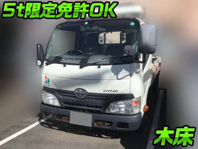 TOYOTA Dyna Flat Body TKG-XZC605 2013 78,886km