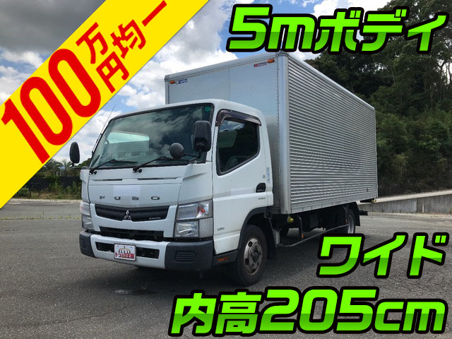 MITSUBISHI FUSO Canter Aluminum Van TKG-FEB50 2013 239,424km