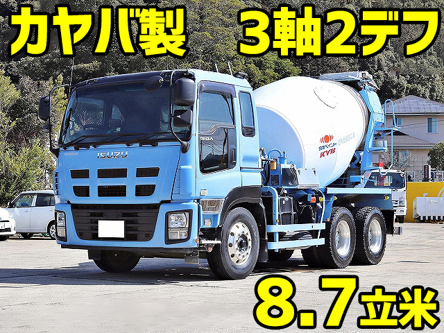 ISUZU Giga Mixer Truck QKG-CXZ77AT 2013 177,243km