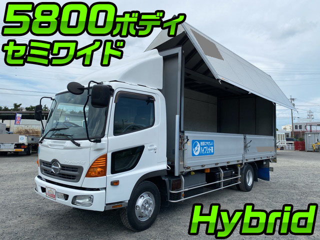 HINO Ranger Aluminum Wing VF-FC6JJFH 2007 206,967km