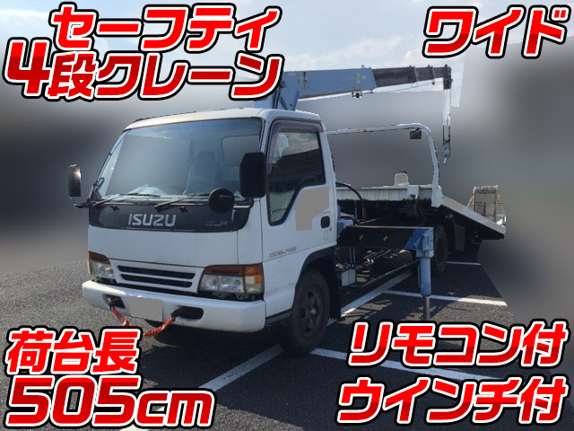 ISUZU Elf Safety Loader (With 4 Steps Of Cranes) U-NPR66PVN (KAI) 1994 14,602km