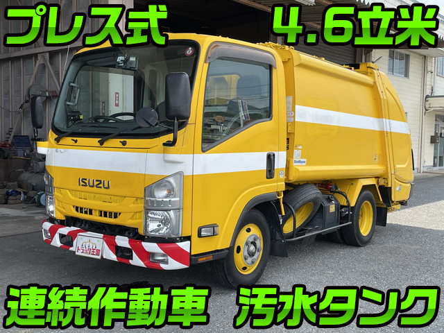 ISUZU Elf Garbage Truck TPG-NMR85AN 2016 121,079km