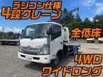 Dutro Truck (With 4 Steps Of Cranes)