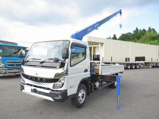 MITSUBISHI FUSO Canter Truck (With 4 Steps Of Cranes) 2PG-FEB80 2021 1,000km