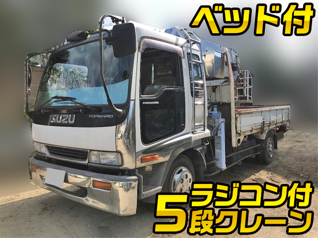 ISUZU Forward Truck (With 5 Steps Of Cranes) U-FRR32G1 1994 