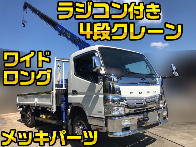 MITSUBISHI FUSO Canter Truck (With 4 Steps Of Cranes) TPG-FEB50 2018 27,761km