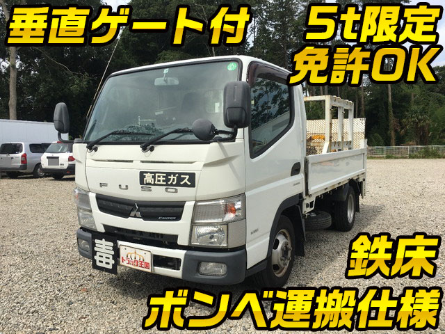 MITSUBISHI FUSO Canter Guts Flat Body TPG-FBA00 2014 96,791km