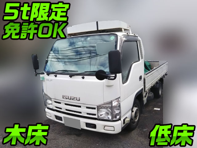 ISUZU Elf Flat Body TKG-NHR85A 2013 123,199km