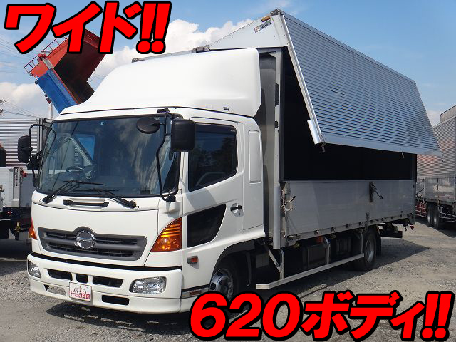 HINO Ranger Aluminum Wing PB-FD8JLFA 2004 551,760km