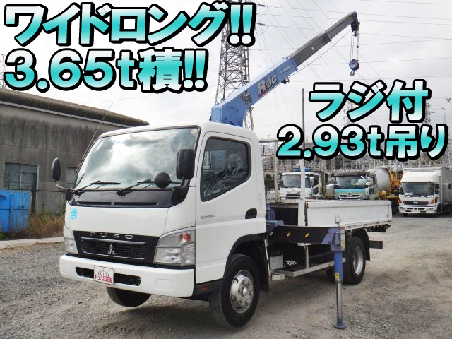 MITSUBISHI FUSO Canter Truck (With 3 Steps Of Cranes) PDG-FE83DY 2007 227,989km