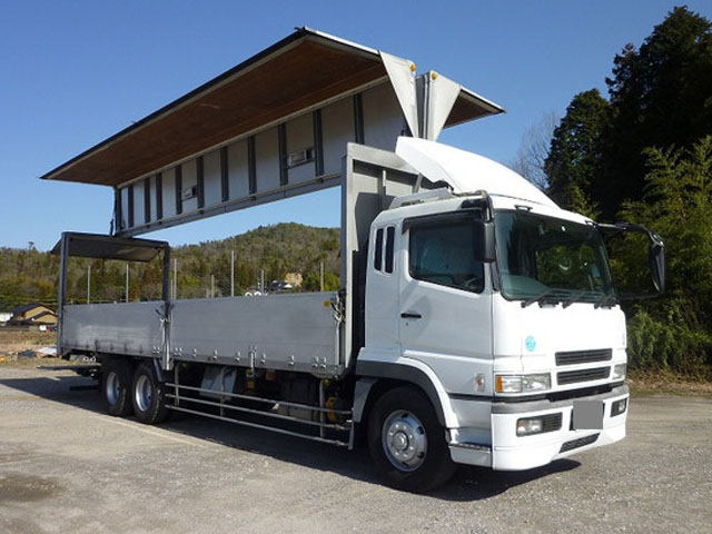 MITSUBISHI FUSO Super Great Aluminum Wing PJ-FU54JUZ 2005 595,000km